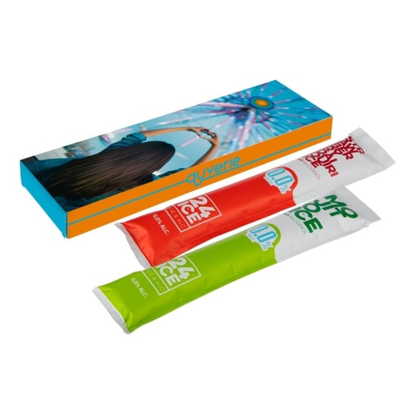 Mocktail waterijsjes in full colour bedrukt doosje 