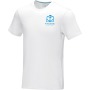Azurite heren T-shirt met korte mouwen GOTS biologisch textiel - Wit - S